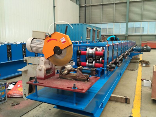 steel spout pipe machine