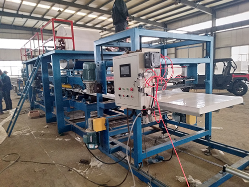 sandwich panel forming machine