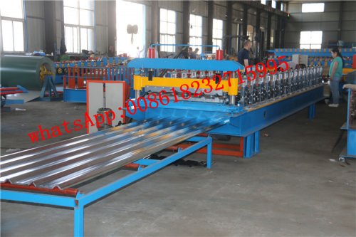 trapezoid roof sheet forming machine