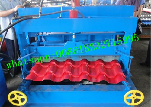 round peak tile machine