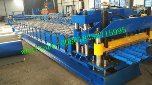 roof panel forming machine